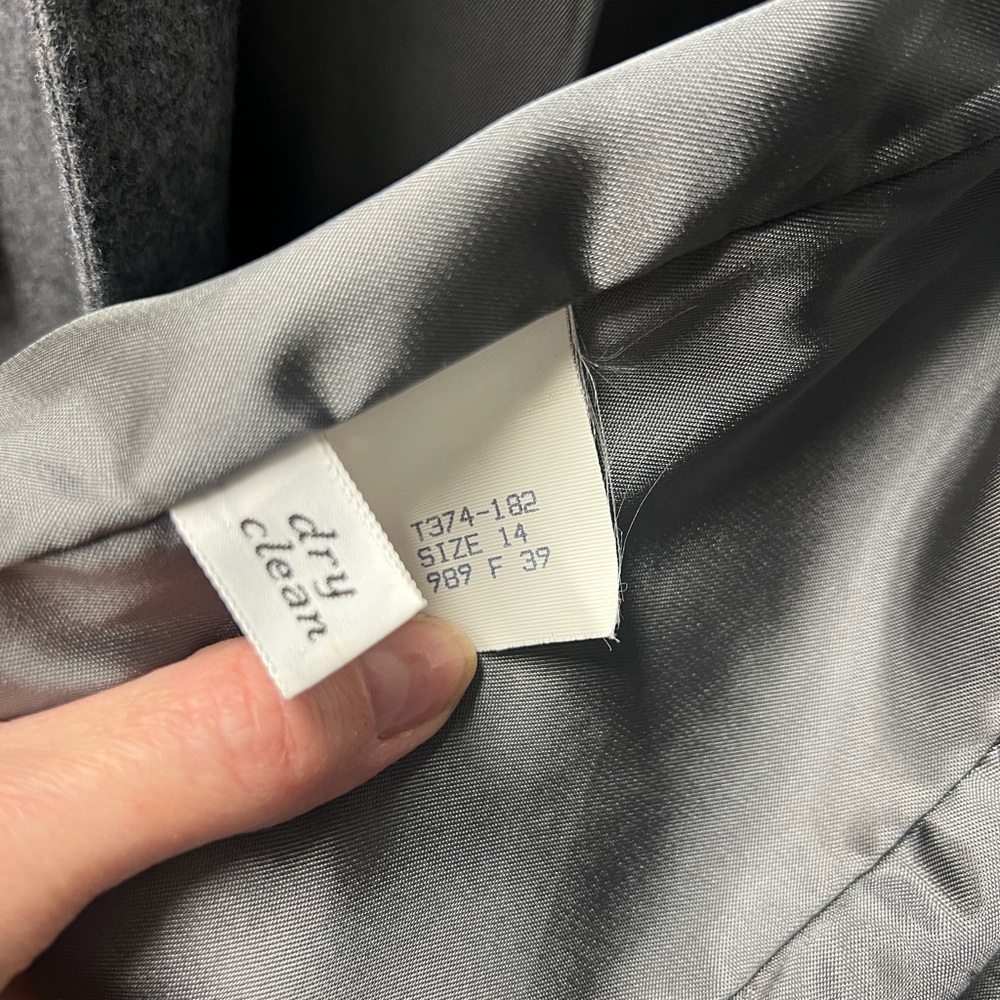 Pendleton Grey Wool blazer size 14 - image 3